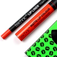 Set de ruj si creion de buze Technic Lip Kit Matte Wild Child - 3
