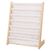 Organizator pentru cartireviste copii Ginger Home Natur cu 6 rafturi,dimensiune 64x30x79 cm - 4