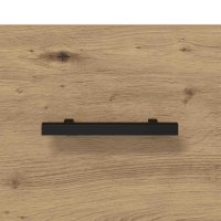 Noptiera din lemn de stejar artizanal cu sertare 40 x 35 x 47.5 cm - 10