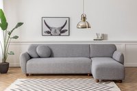 Coltar Eddy Corner Gri Deschis - 1