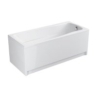 Cada de baie dreptunghiulara Cersanit Lana S301-162 cu picioare ajustabile, acril 160 x 70 cm - 1