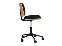 Scaun de birou Owen negru, cu reglare pe inaltime, 91 x 48,5 x 54 cm - 5