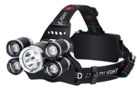 Lanterna de Cap 30W XL cu 5 LED-uri si Zoom - 1