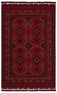 Covor Conceptum Hypnose, rosu, 120x180 cm, din chenille acrilic si poliester, cu baza antiderapanta - 1