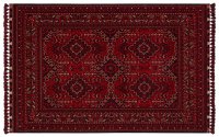 Covor Conceptum Hypnose, rosu, 120x180 cm, din chenille acrilic si poliester, cu baza antiderapanta - 3