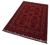 Covor Conceptum Hypnose, rosu, 120x180 cm, din chenille acrilic si poliester, cu baza antiderapanta - 4