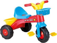 Tricicleta Dolu pentru copii, cu maner parental, free wheel, claxon si cos pentru accesorii - 2