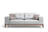 Canapea extensibila MONTANA, 3 locuri, gri, 223x91x85 cm - 1