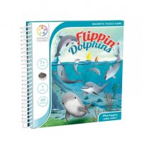 Flippin Dolphins - Joc de Puzzle Magnetic pentru Copii - 1