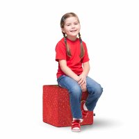 Taburet Updeco cub L Strawberry - 1