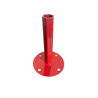 Manicot Rotund pentru Roata Motocultor - Culoare Rosie - 2