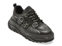 Pantofi sport GRYXX negri, 11028, din piele naturala - 1