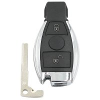 Carcasa cheie auto Techstar compatibila Mercedes Benz, 2 butoane, model dupa 2000, suport NEC si BGA - 6