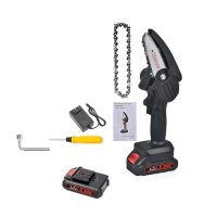 Mini-Ferastrau Electric Pentru Crengi cu 2 acumulatori 24V  5.0 Ah - 3