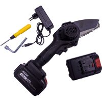 Mini-Ferastrau Electric Pentru Crengi cu 2 acumulatori 24V  5.0 Ah - 4