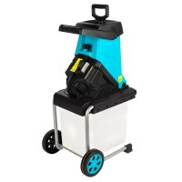 Tocator de crengi si resturi vegetale, 2500 W, taiere pana la 45 mm, recipient de 50 L - 1