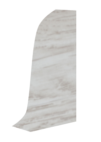 Terminatie dreapta plinta Korner LP55 nuanta gri pentru decoratiuni interioare - 1