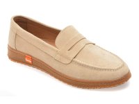 Mocasini GRYXX bej, TG1899, din piele intoarsa - 1