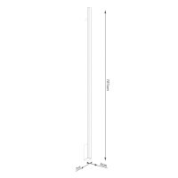 Sollux Lighting Lagom 150, aplica LED de perete alba, 4000K, 22W, 2605 lm, 4 x 7 x 151 cm - 8