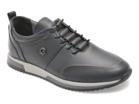 Pantofi sport BITE THE BULLET bleumarin, NR244, din piele naturala - 1