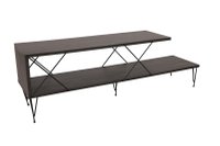 Comoda TV Hanah Home 854KLN3056, maro inchis, PAL melaminat, 120x40x30 cm - 6
