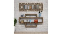 Raft de perete, Lotto Homs, nuc, 120 x 65 x 14 cm, PAL 18 mm - 1