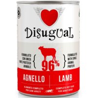 DISUGUAL Monoprotein, XS-XL, Miel, conservă hrană umedă monoproteică fără cereale câini, (pate), 400g - 2
