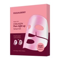 Eqqualberry set de 4 masti hidrogel pentru fermitatea tenului - 1