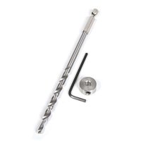 Set burghiu, inel si cheie imbus pentru gaurire la unghi in lemn Kreg KJD-DECKBIT, 3 piese - 1