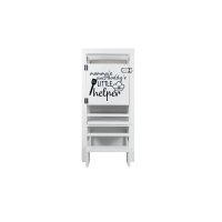 Turn de activitati pliabil Learning Tower - alb - 1