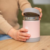 Cutie termica pentru mancare Reer ColourDesign otel inoxidabil vidat 300 ml roz - 3