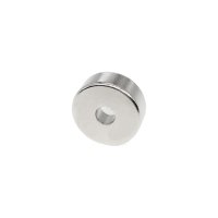Set 20 magneti puternici pentru surub, gri, disc, 15 mm x 4 mm - 2