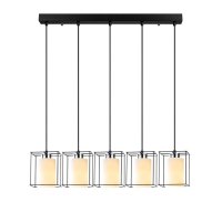 Lustra Swank - 702-5S1 Negru - 2
