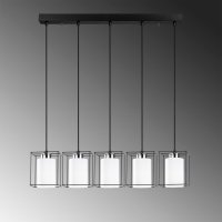 Lustra Swank - 702-5S1 Negru - 4