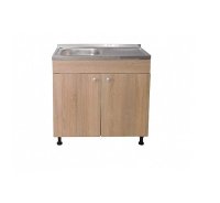 Set ,Masca Chiuveta Sonoma ,Raulconstruct, 80  X 50  X 80 , Chiuveta anticalcar ,Baterie flexibila si Sifon G207EU - 7