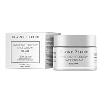 Elaine Perine The Overnight Renew Face Cream, crema de noapte cu 10% AHA, 50 ml - 1