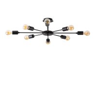 Lustra Ray Negru 78x78x19 cm - 2