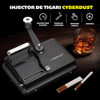 Masina Manuala de Rulat Tigari CYBERDUST, Injector de Tutun de Precizie, Maneta Finisata pentru Confort - 7