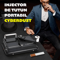 Masina Manuala de Rulat Tigari CYBERDUST, Injector de Tutun de Precizie, Maneta Finisata pentru Confort - 1
