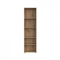 Raft NIKO cu 4 Rafturi din Stejar Artisan, Dimensiuni 50x29x181 cm - 1