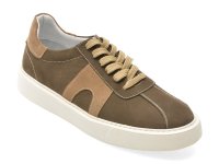 Pantofi sport BITE THE BULLET gri, WB003, din piele naturala - 1