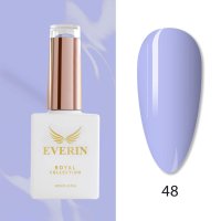 Oja Semipermanentă Everin Royal Collection 10 ml – 48 Royal Lilac Whisper | Mov Pastel Liliac - 1
