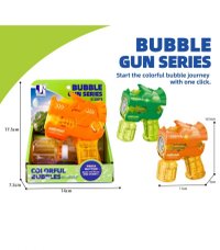 Pistol pentru baloane de sapun cu 6 orificii - 1