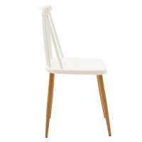 Set masa si scaune 5 buc Aurora-Natali Pako World Alb 120x80x76 cm - 4