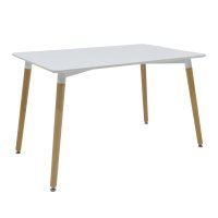Set masa si scaune 5 buc Aurora-Natali Pako World Alb 120x80x76 cm - 5