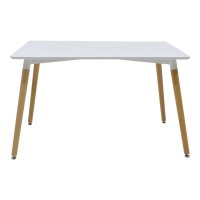 Set masa si scaune 5 buc Aurora-Natali Pako World Alb 120x80x76 cm - 6