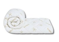 Pilota matlasata Bambus Confort Somnart, 180x200 cm, 350 g, microfibra pentru primavara-toamna - 1