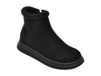 Ghete negre FLAVIA PASSINI W81521 din piele intoarsa pentru femei - 1