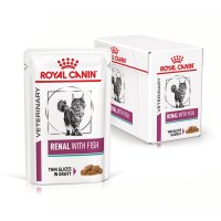 ROYAL CANIN VD Renal Pește - Dietă Veterinară pentru Pisici, Hrană Umedă în Sos, 85g x 12buc - 3