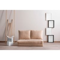 Canapea extensibila Isra pentru 2 persoane, Piersica, 130x30 cm - 1